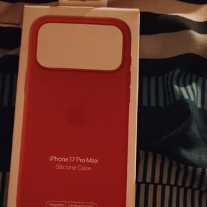 Apple iPhone 17 Pro Max Case - Vibrant Red